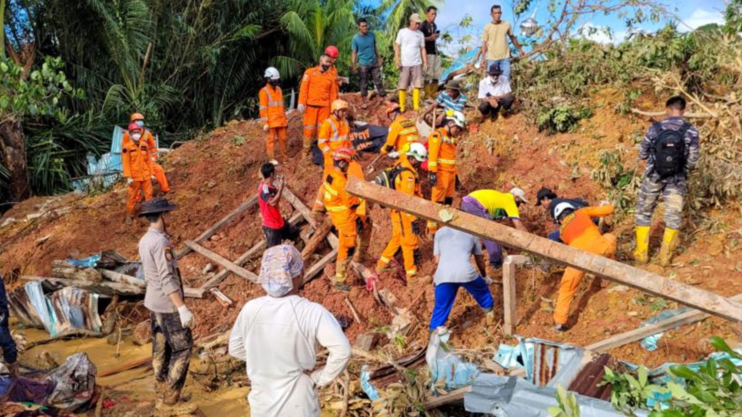 Indonesia landslide death toll rises to 21, Magnate Daily