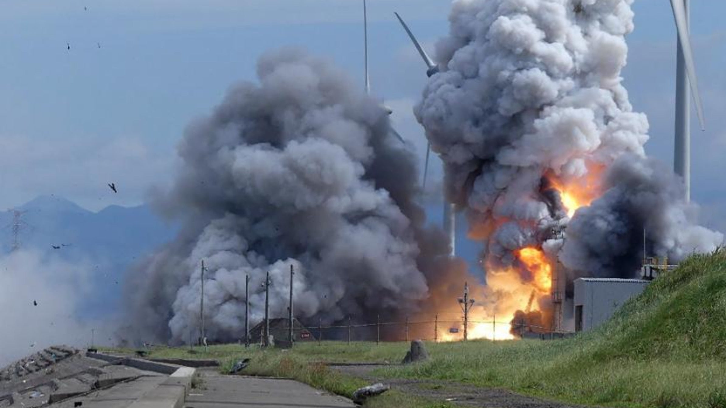 Japanese rocket engine explodes during ground test, Magnate Daily