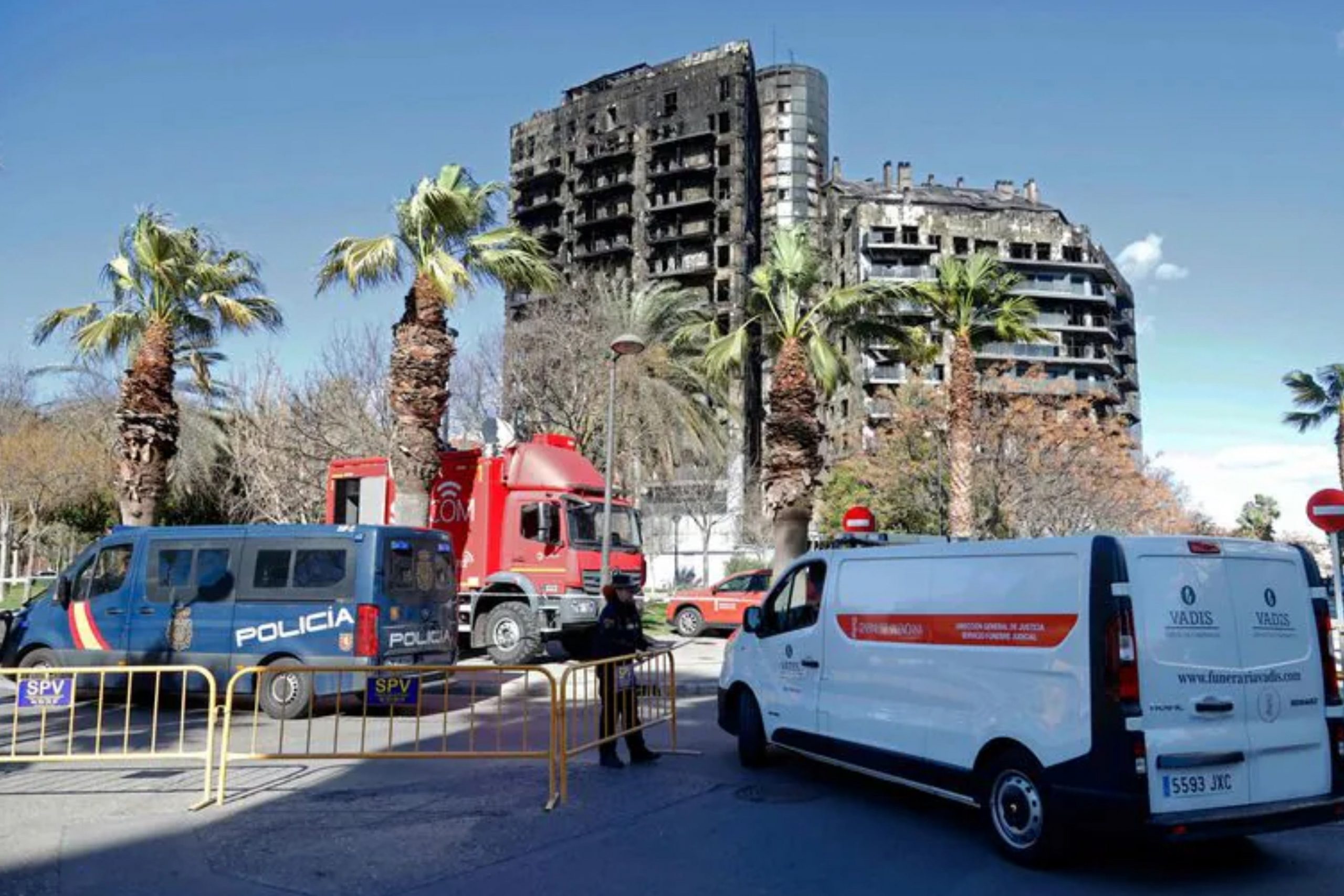 Spain: at least four dead and 14 missing in building fire in Valencia, Magnate Daily