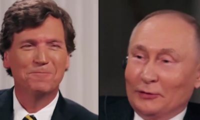In front of Tucker Carlson, Vladimir Putin ironizes on the sabotage of the Nord Stream gas pipelines., Magnate Daily