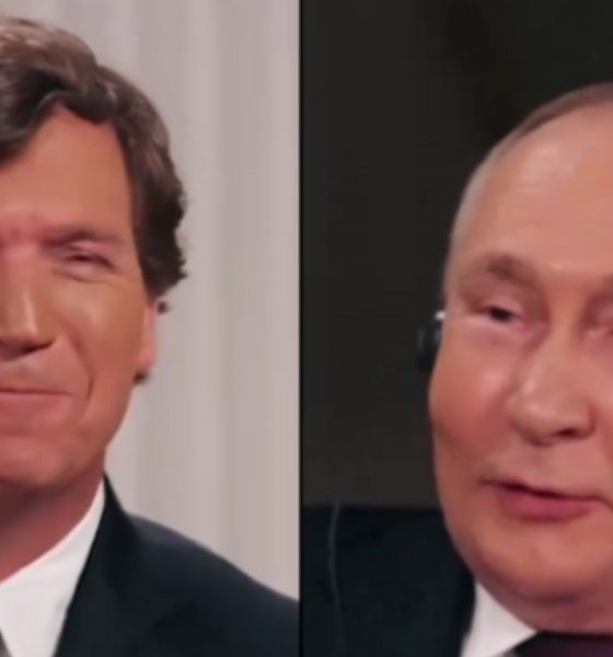 In front of Tucker Carlson, Vladimir Putin ironizes on the sabotage of the Nord Stream gas pipelines., Magnate Daily